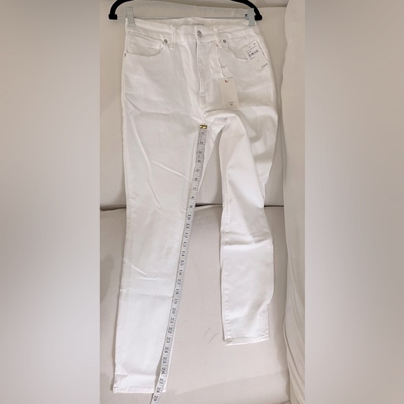 NWT Good American Good Legs Skinny White Jeans Size 10 - Picture 8 of 14